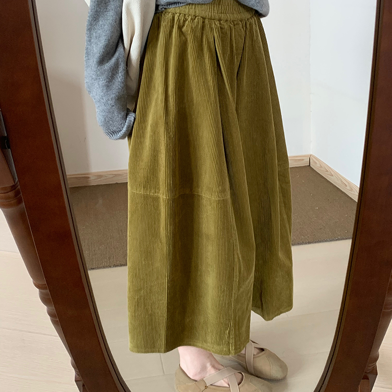 韩版高腰显瘦休闲百搭阔腿裤