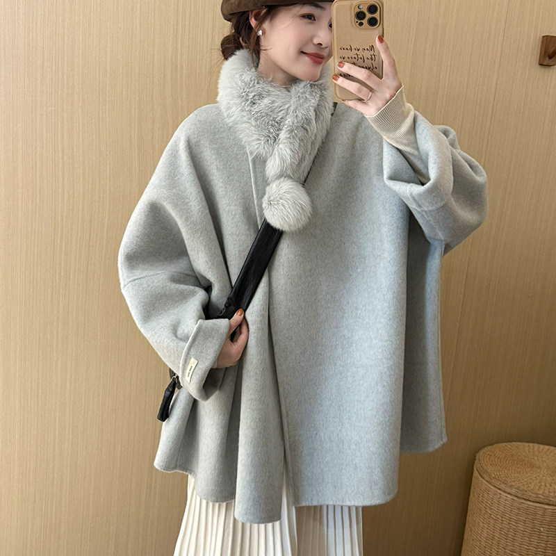 话里慵懒风设计感宽松大衣2026冬季新款韩版百搭气质上衣外套女,女装/女士精品,毛呢外套,淘宝优惠券,粉丝福利购,淘宝优惠卷