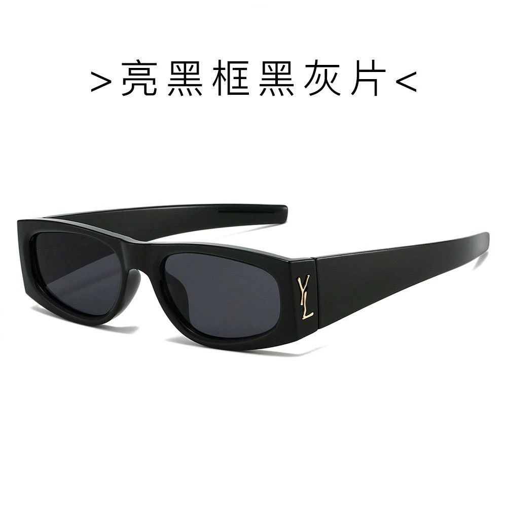 欧美时尚简约男女太阳镜轻奢风街头百搭眼镜跨境出游防晒护目墨镜