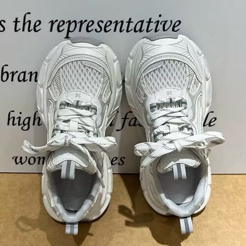潮流网面显瘦百搭老爹鞋