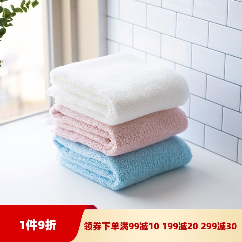 日本OKA进口毛巾纯棉洗脸家用