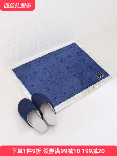 日本OKA浴室防滑地垫吸水家用