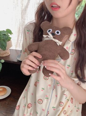 小熊少女心可爱夏日家居服套装