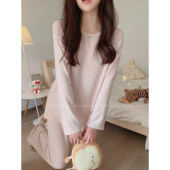 开衫 婴儿 双面磨毛家居服套装 套头 小脸蛋 等着被我穿包浆吧