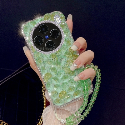 oppoFindX8手机壳X8S+金箔X7水钻