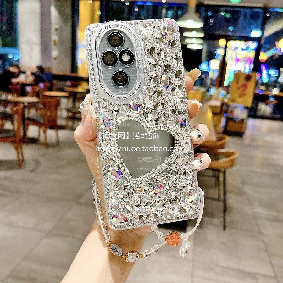 适用华为荣耀200手机壳500新款honor400pro硅胶300软壳400全包边防摔300爆款荣耀Power高级感GT奢华支架女