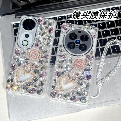 华为mate70手机壳镶钻