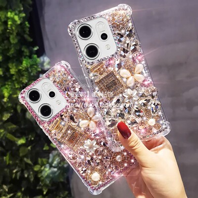 oppoReno系列手机壳高端定制镶钻