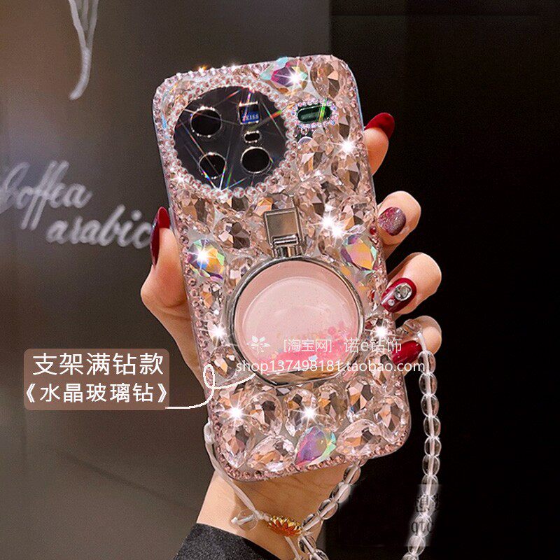 适用vivoX100手机壳X100S闪钻