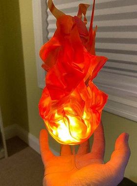 Halloween Floating Fireball Prop万圣节浮动火球派对道具