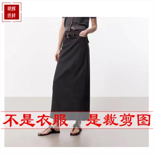 明辉纸样新款春夏时尚半裙缝纫DIY样板设计裁剪图纸24057