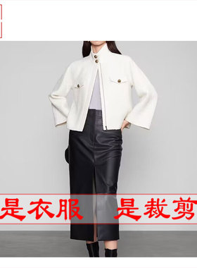 明辉纸样新款秋冬连袖女外套样板缝纫DIY设计裁剪图纸23286