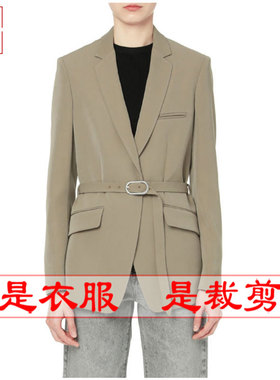 明辉纸样春秋休闲女西装外套图纸缝纫设计时尚裁剪样板21036