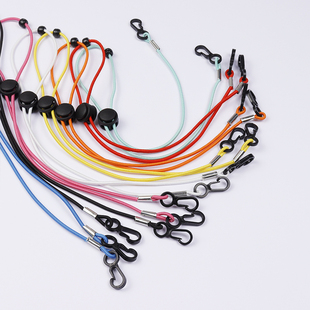 防风绳帽子防掉专用带绳子帽绳渔夫帽松紧带子配件固定系带太阳帽