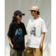 Mentmate 男女情侣百搭T恤 tee 25SS 夏日童趣风人物涂鸦圆领短袖