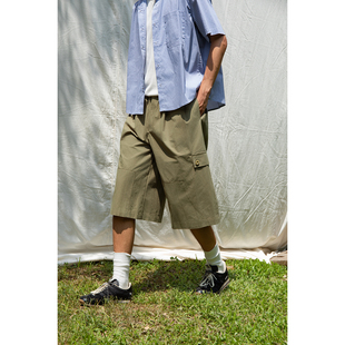 裤 日系休闲工装 短裤 男 夏 Mentmate 透气轻便宽松口袋五分裤 25SS