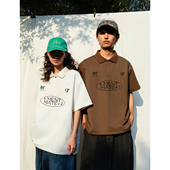 风刺绣polo衫 日系户外工装 T恤 夏季 Mentmate 男女中性风短袖 25SS