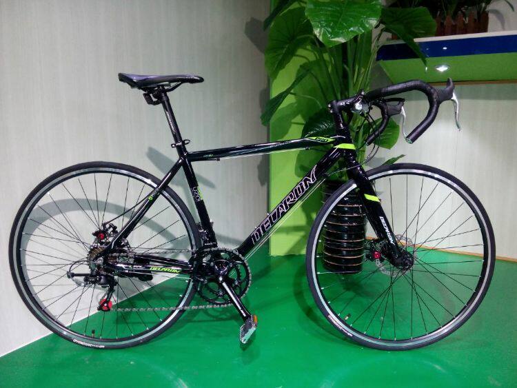 迪卡龙公路车自行车学生赛车自行车铝合金双碟刹公路车