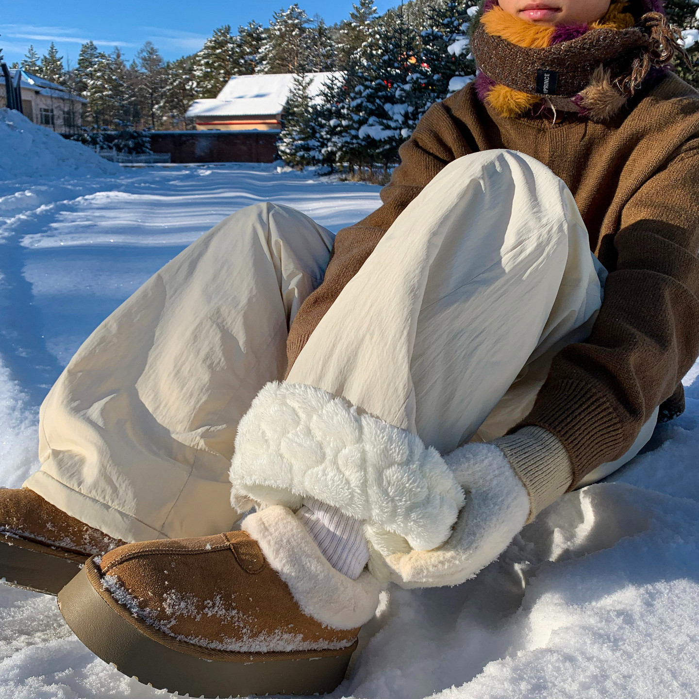 悟空有货冬季潮牌纯色加绒加厚直筒休闲裤男复古宽松阔腿保暖长裤,男装,休闲裤,淘宝优惠券,粉丝福利购,淘宝优惠卷