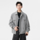 悟空有货轻奢老钱风通勤百搭翻领夹克男cleanfit高级感哈灵顿外套