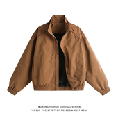 情侣宽松百搭外套 立领飞行员夹克男春季 悟空有货潮牌美式 复古工装