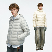 悟空有货冬季 防寒轻薄内胆外套 90白鸭绒轻量化排骨羽绒服男女冬季