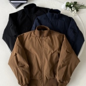 悟空有货美式 90白鸭绒立领廓形羽绒服男潮牌冬季 保暖百搭情侣外套