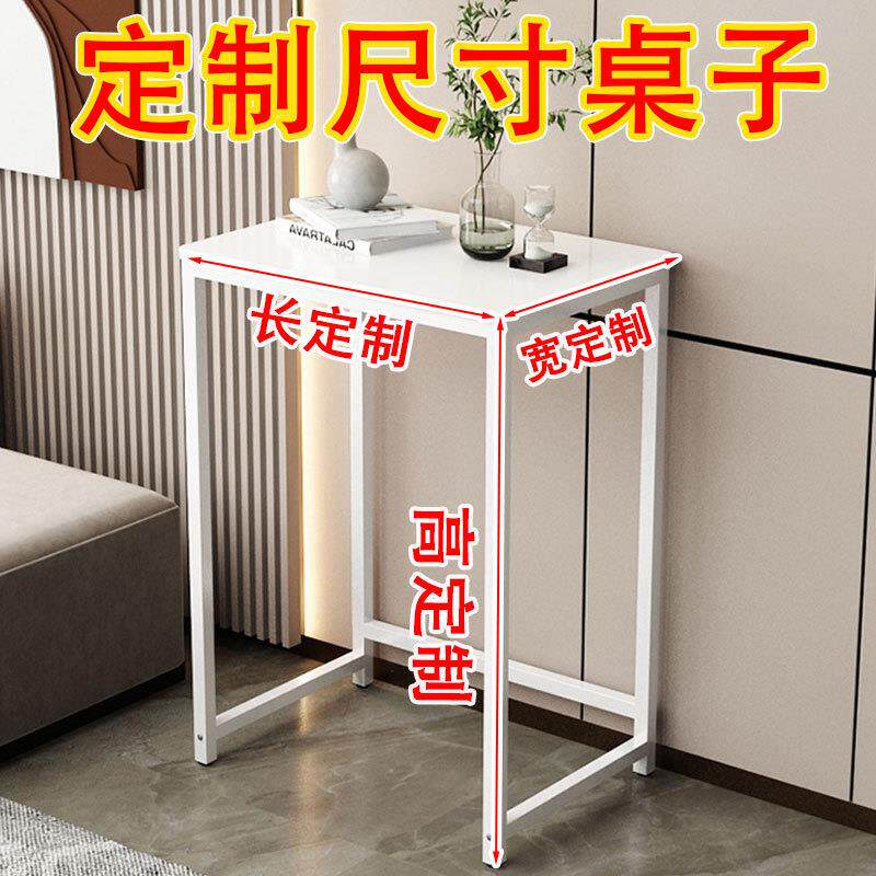 小桌子工作台置物台定制尺寸定做40*50*60厘米小型细腿高脚盆景桌