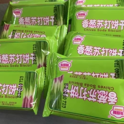永得利无蔗糖香葱苏打饼干