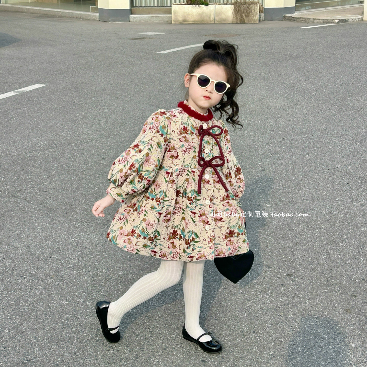 原创女童新中式提花夹棉外套2025冬季女孩加厚拜年服棉袄保暖大衣,童装/婴儿装/亲子装,普通外套,淘宝优惠券,粉丝福利购,淘宝优惠卷