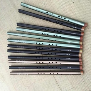 包邮 王师傅加吹嘴助吹八孔铝合金洞箫金属迷你短箫C调降B调送吹嘴