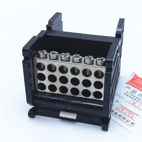 海燕 FJ6DE-150-01/18x16(55L)一进十八出导轨式单极接线端子150A