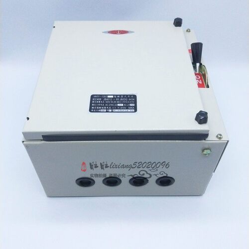 铁壳开关HH12-20/3 20A三极熔断式开关 3P 封闭式负荷开关