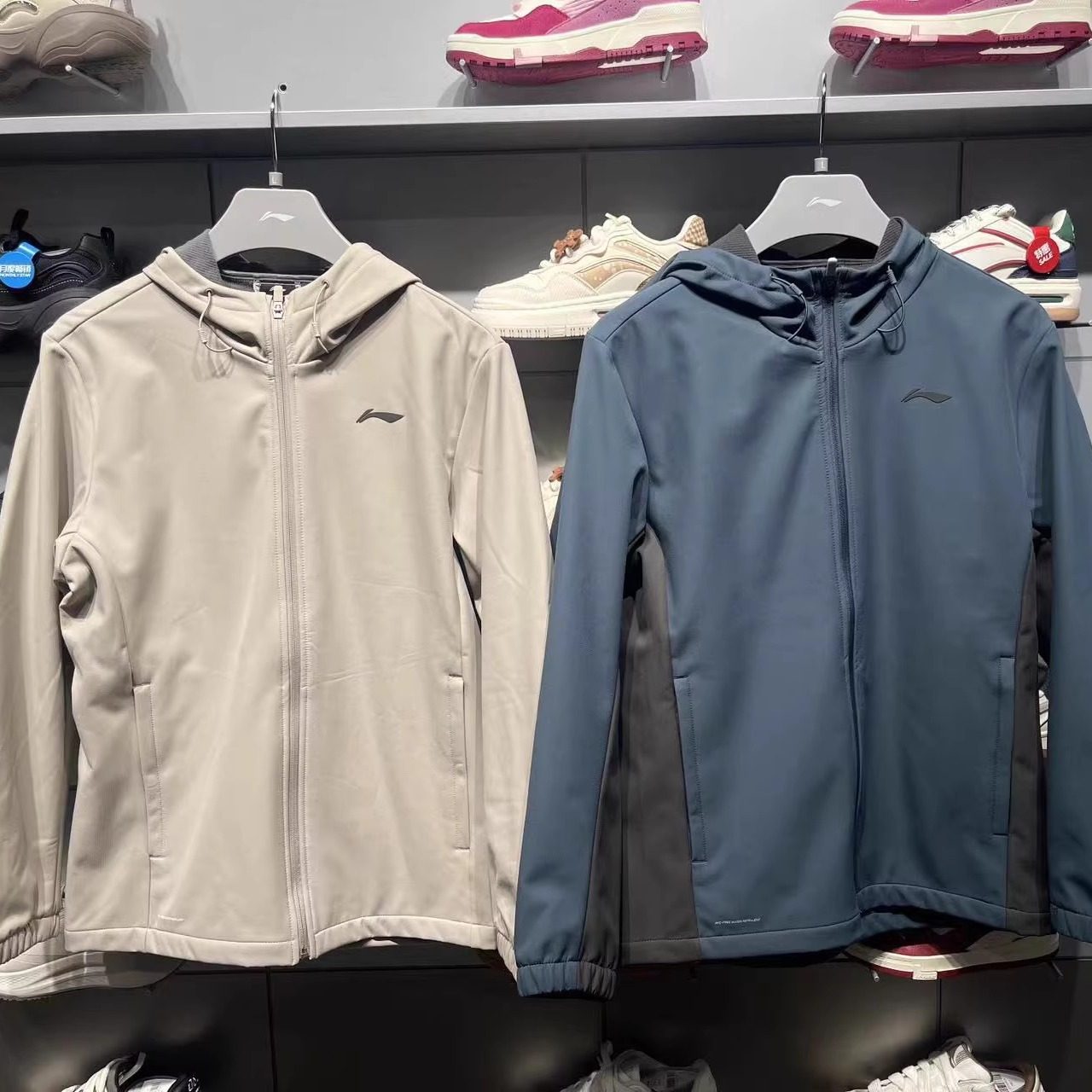 李宁24冬健身加绒风衣AFDU529