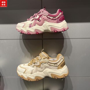 李宁女子经典休闲鞋2025新款猫爪 LITE 2 时尚舒适运动鞋AGCV452