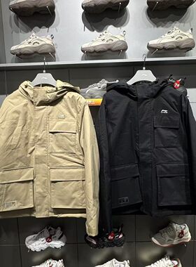 李宁24冬工装羽绒服AYMU363