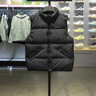 韦德系列男子防泼水鹅绒羽绒马甲AMRV079 新品 李宁马甲 2025冬季