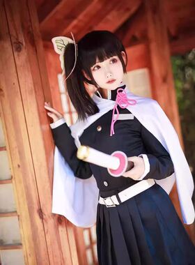 鬼灭之刃栗花落香奈乎cos服鬼杀队队服和风制服cosplay二次元动漫
