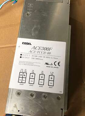 咨询日本COSEL科索电源AC3-TCCB-00 ACE300F议价