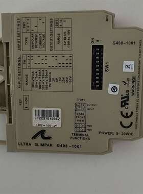 咨询ULTRA SLIMPAK G408-1001信号放大器信号议价