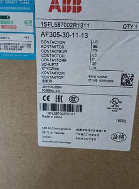 咨询AF305-30-11-13(10157175)交流接触器A议价