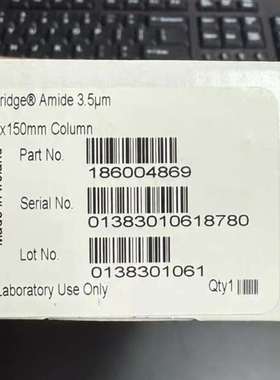 咨询沃特世Waters XBridge Amide 3.5μm议价