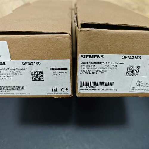 咨询SIEMENS QFM2160 风道温湿度传感器议价