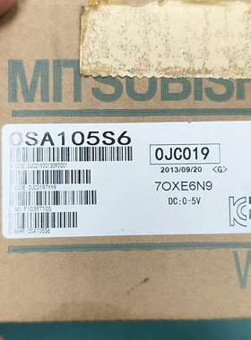 咨询三菱编码器 OSA105S6议价