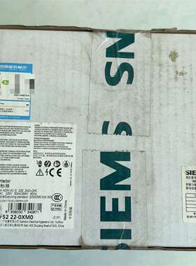 咨询西门子交流接触器 3TF5222-0XM0 AC220v 全议价