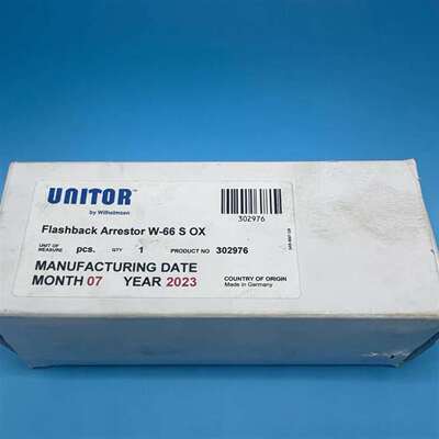咨询UNITOR回火阀W-66 S OX，型号302976，德国议价