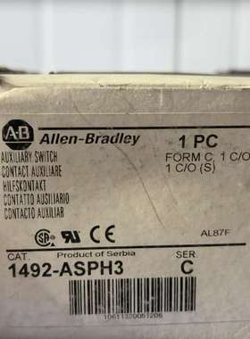 咨询全新正品AB罗克韦尔1492-ASPH3断路器辅议价