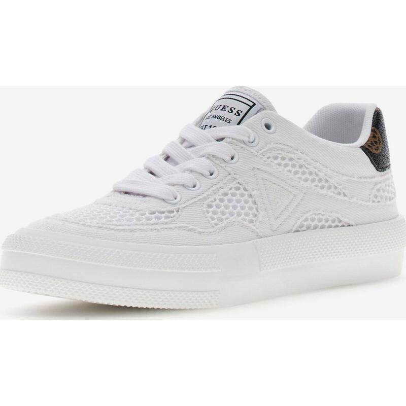 代购GUESS女士板鞋透气柔软鞋底舒适缓震灵活鞋底圆头系带网面