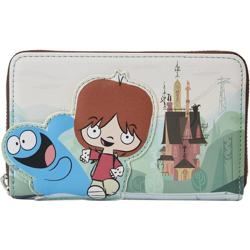 代购Loungefly女士卡通钱包多卡位收纳零钱存放证件夹层便携携带