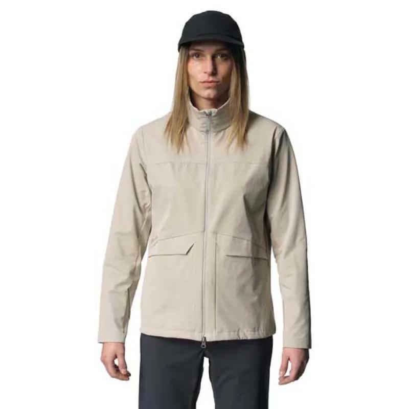 代购HOUDINI女士软壳衣防风防水风衣立领长袖户外夹克Houdini Go